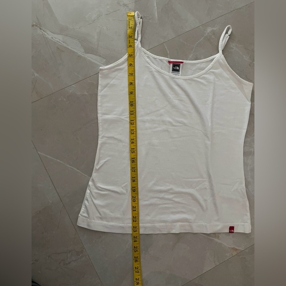 THE NORTH FACE Tank Top Size Medium White Color Adjustable Strap Simple Tank Top - Picture 8 of 10